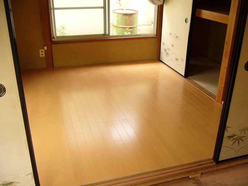 畳からフローリングに＜栃木県足利市＞