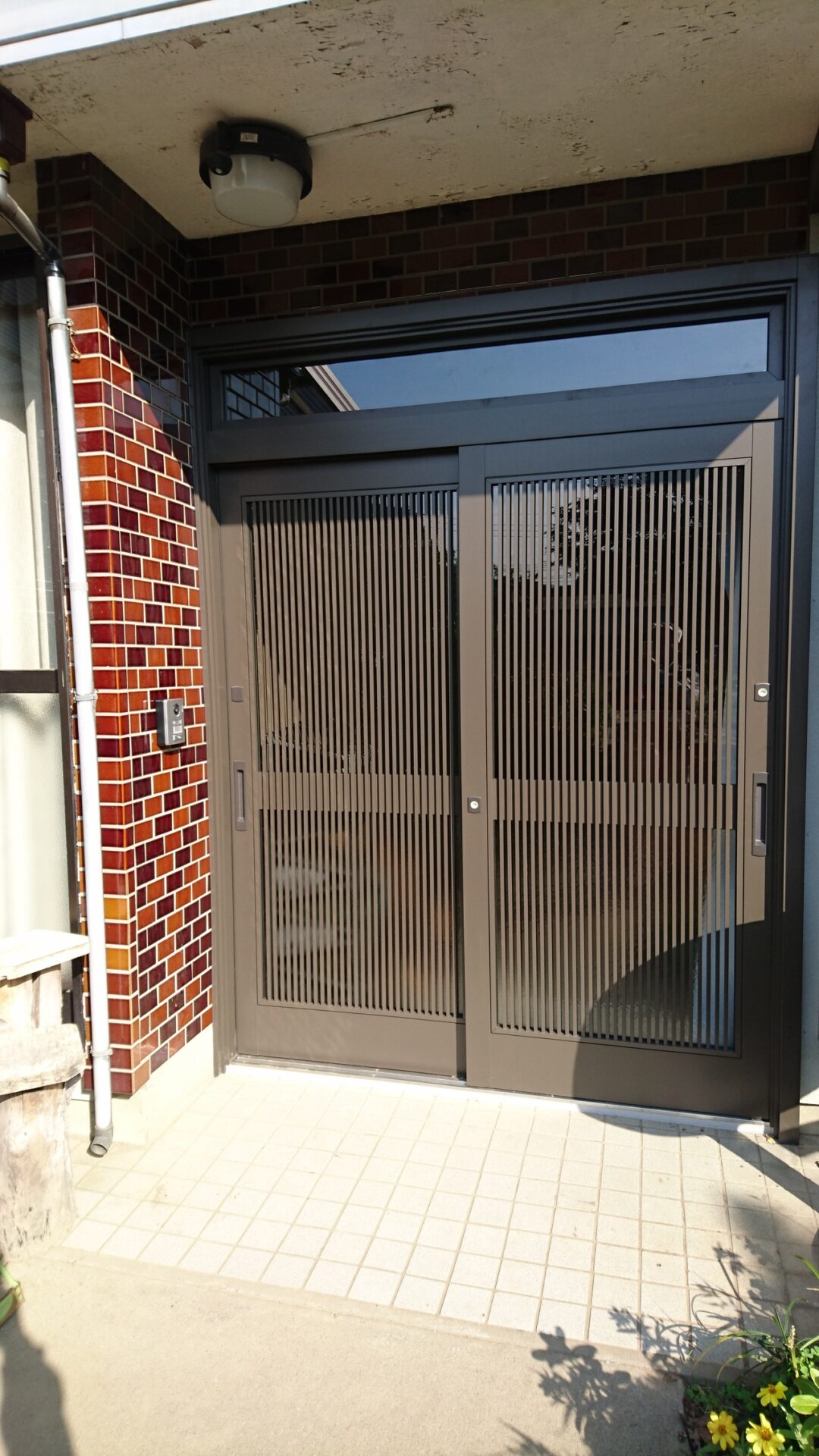 玄関引戸<1Dayリフォーム>　　足利市八幡