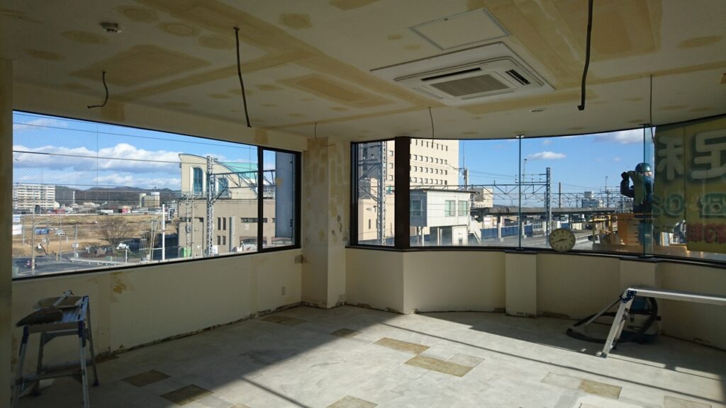 足利：オフィスビル4F原状回復工事